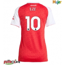 Camiseta Arsenal Eberechi Eze #10 Primera Equipación para mujer 2025-26 manga corta